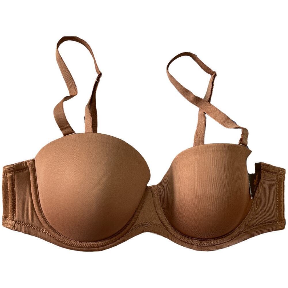 Wacoal Tan Strapless Underwire Bra Women's Size 38B NWT
